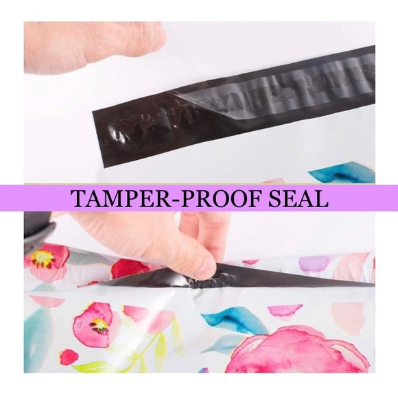 LARGE SIZE! 14.5x19” Spring Floral Polymailers - 25 PACK! - Picture 2 of 4